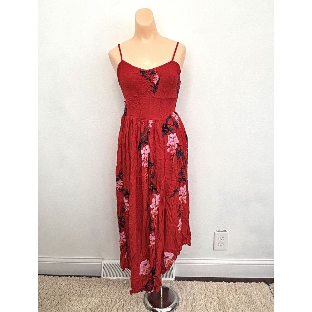 Free People Intimately Beau Maxi Dress Medium Boho Cottage Coquette Festival